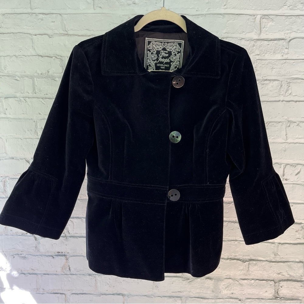 FOR JOSEPH Velvet Jacket - Picture 2 of 8